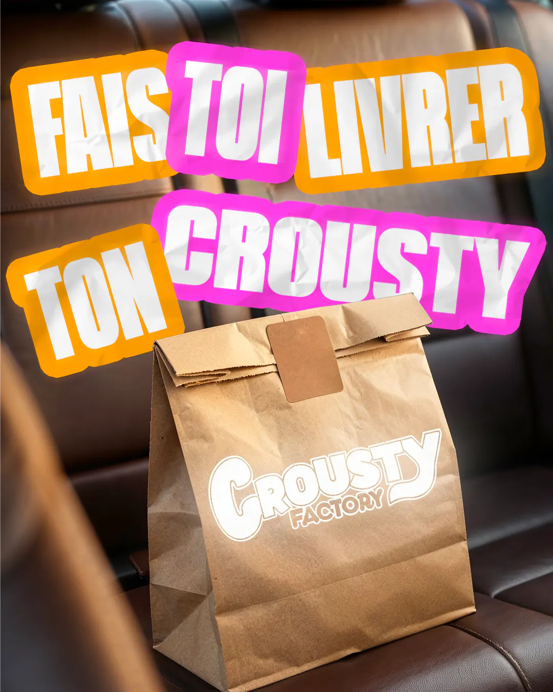 Crousty Factory · Livraison